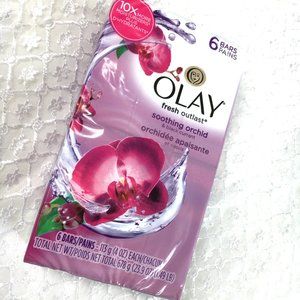 Olay Fresh Outlast Soothing Orchid & Black Currant Bar Soap